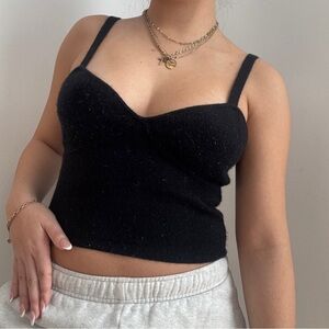 Aritzia Black Camisole Top
